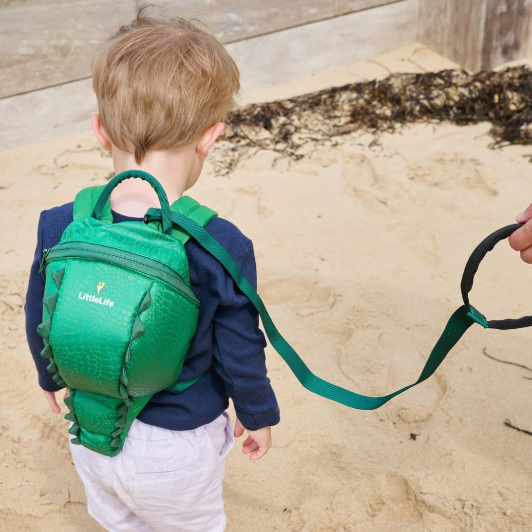 Crocodile Toddler Backpack with Rein - Image 10