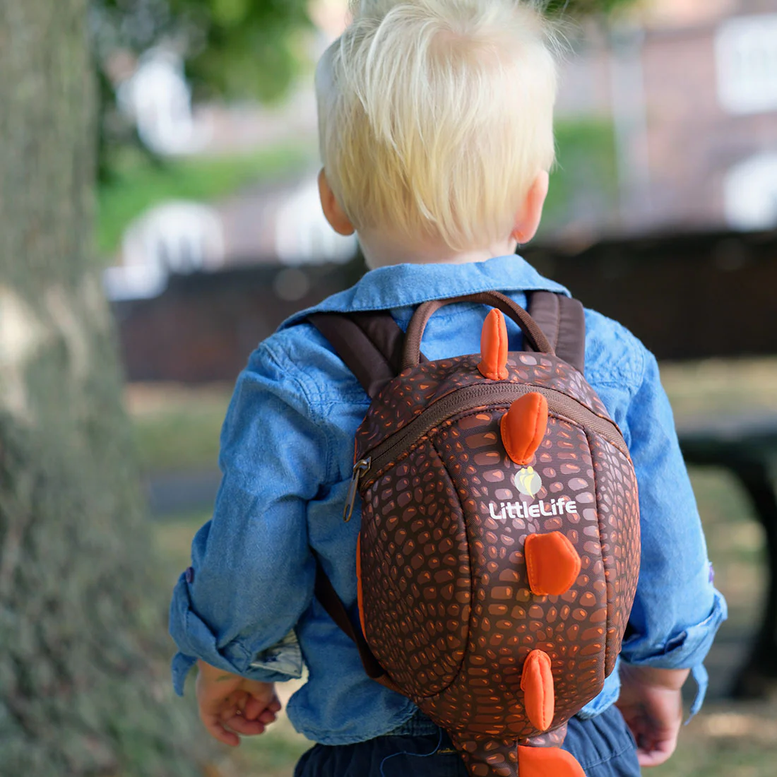Dinosaur Toddler Backpack with Rein - Image 7