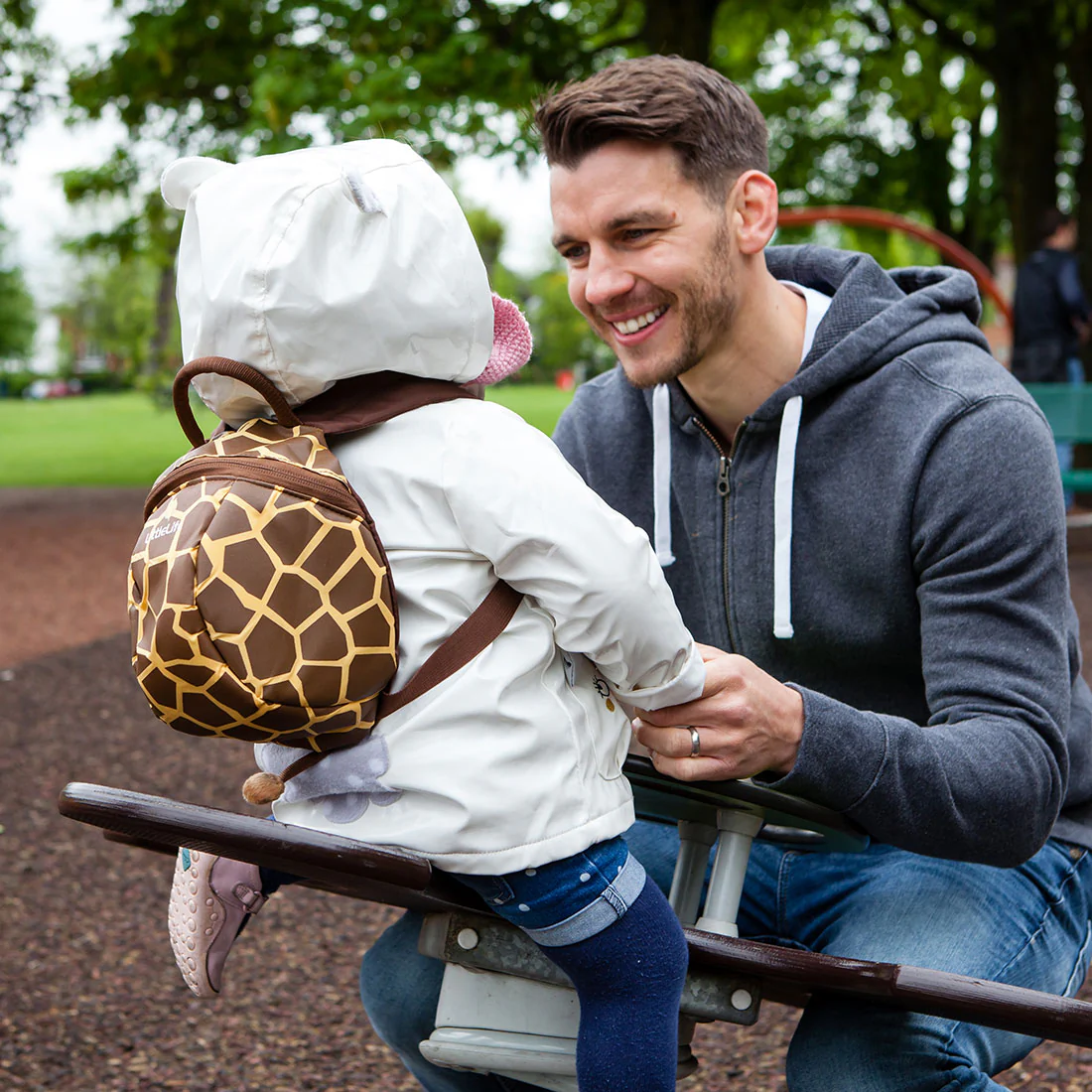 Giraffe Toddler Backpack with Rein - Image 9
