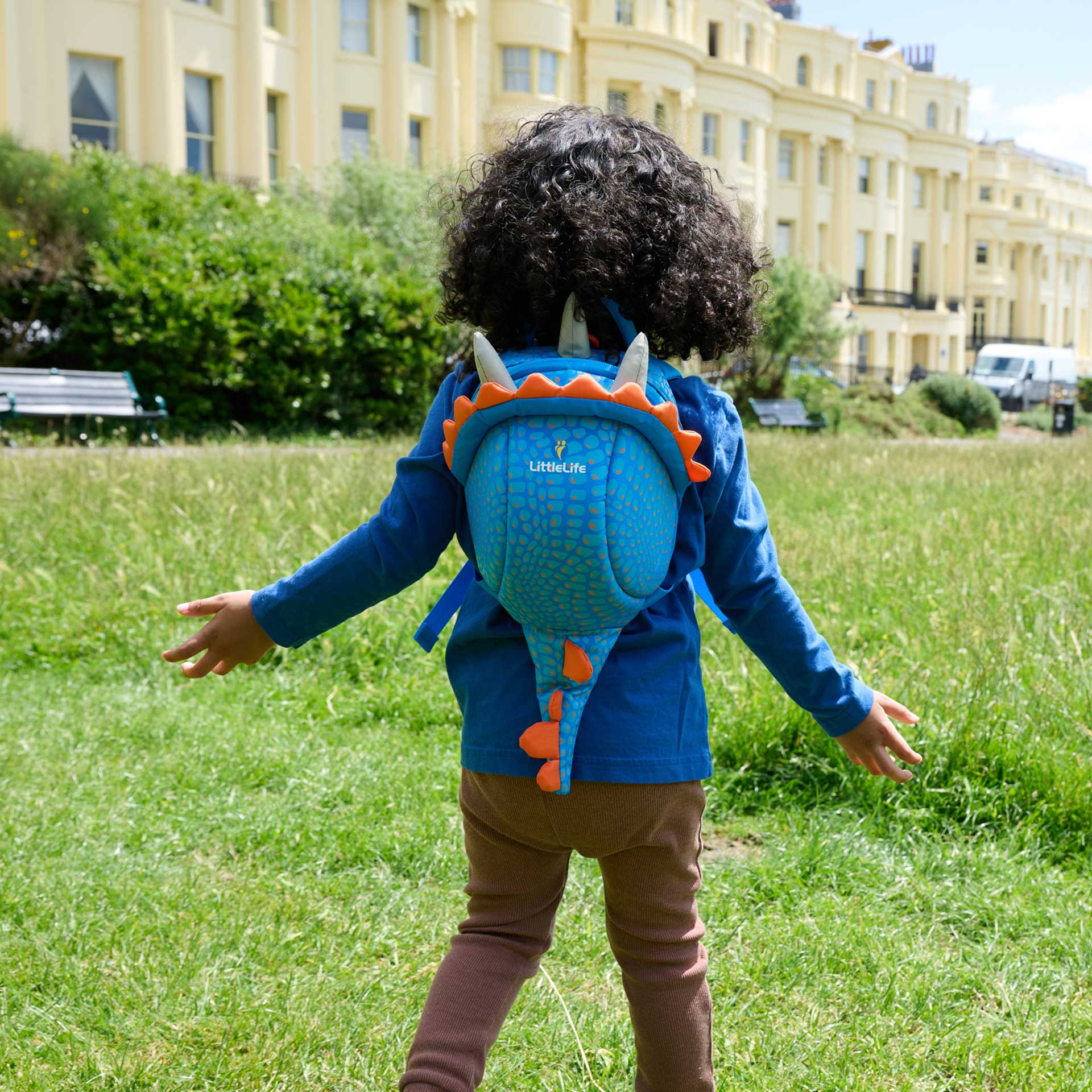 Triceratops Toddler Backpack with Rein - Image 10