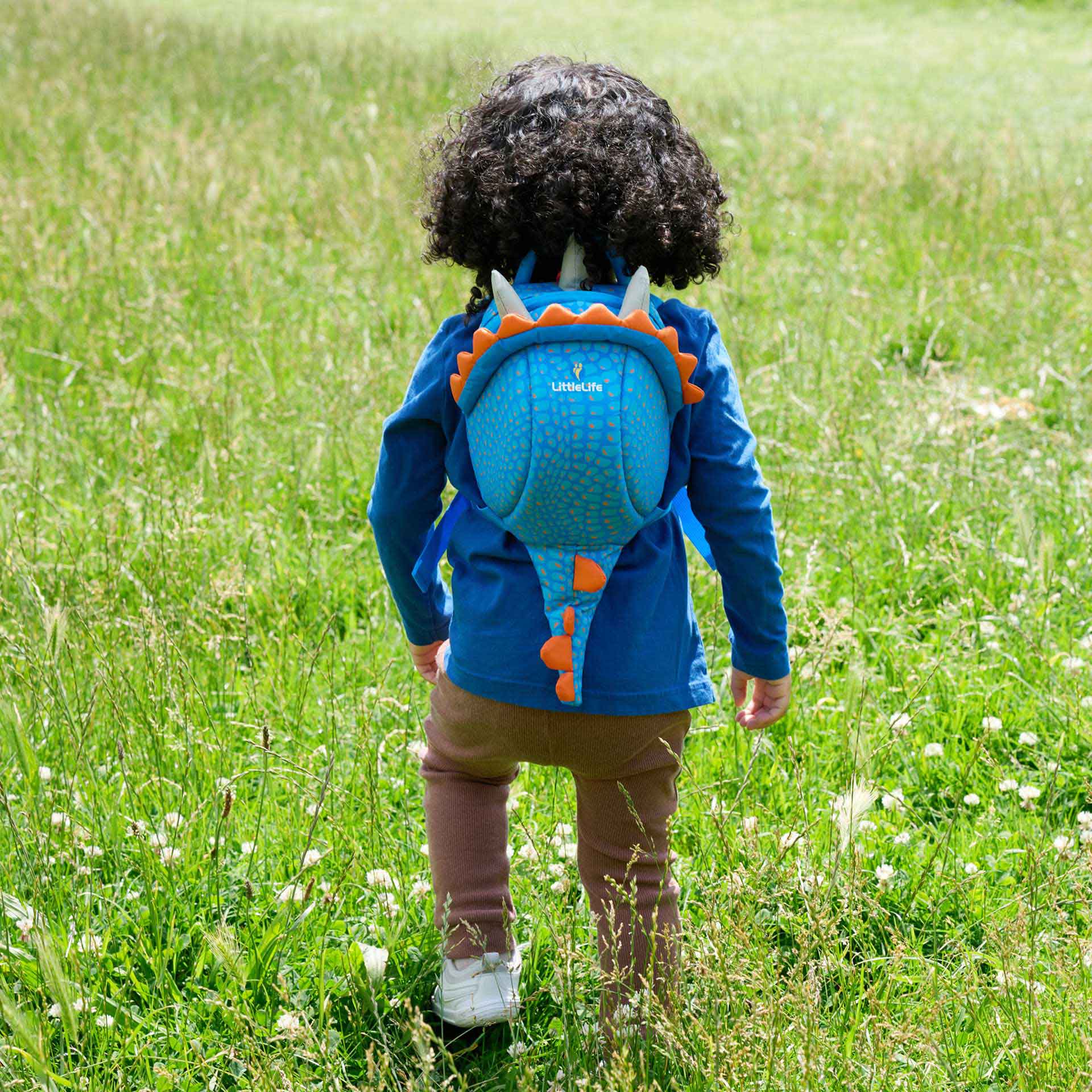 Triceratops Toddler Backpack with Rein - Image 8