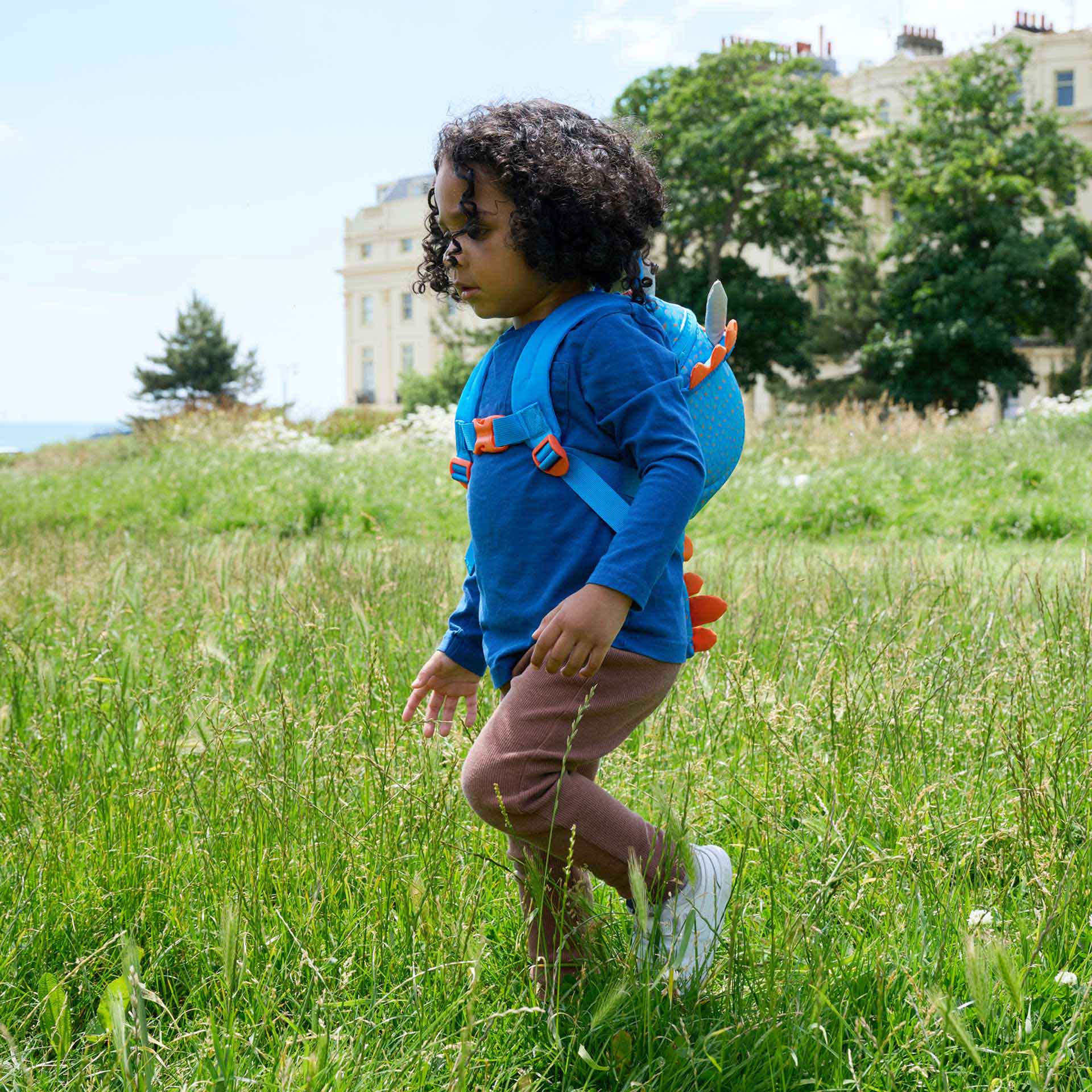 Triceratops Toddler Backpack with Rein - Image 9